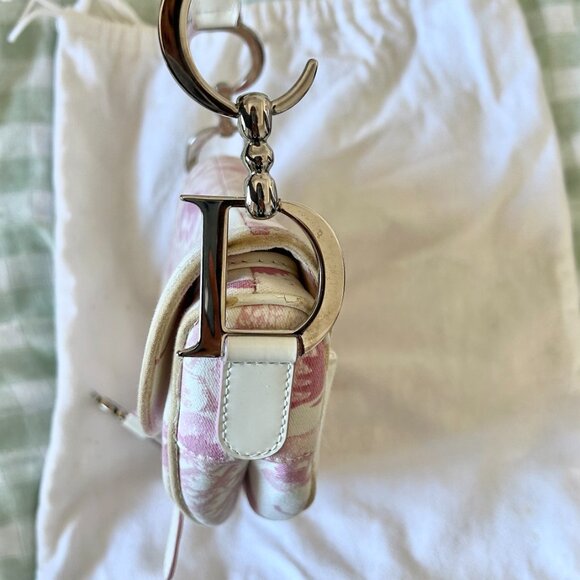 2004 Cherry Blossom Christian Dior Saddle Bag - Picture 4 of 7